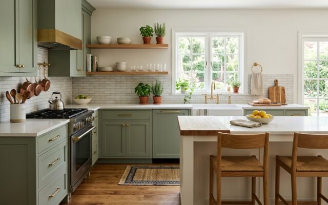 Green Kitchen Cabinets: Best Shades, Paint Codes, and Hardware Pairings for 2026