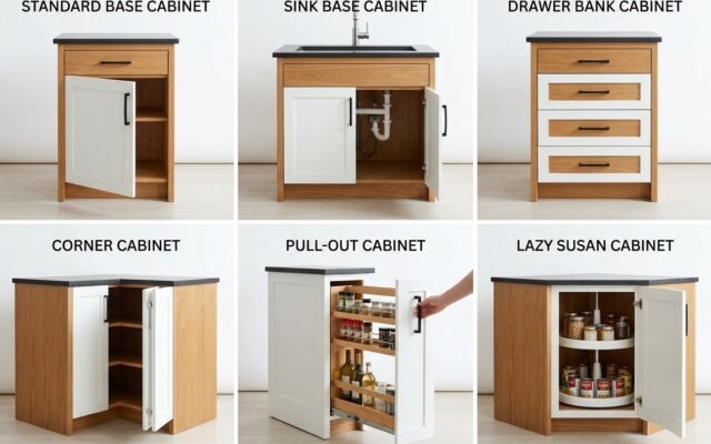 Kitchen Base Cabinet Types: A Complete Guide for 2026