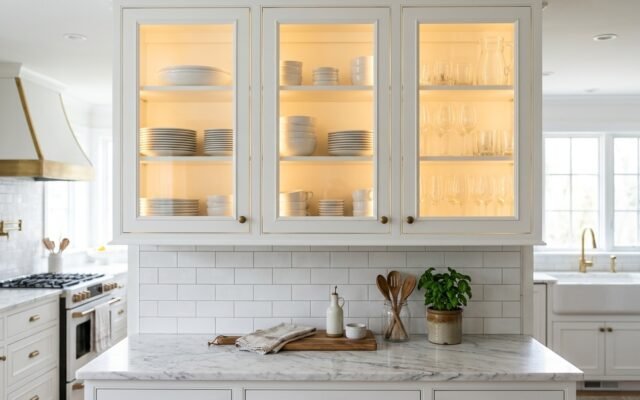 Kitchen Cabinet Glass Inserts: Types, Costs, and How to Install Them