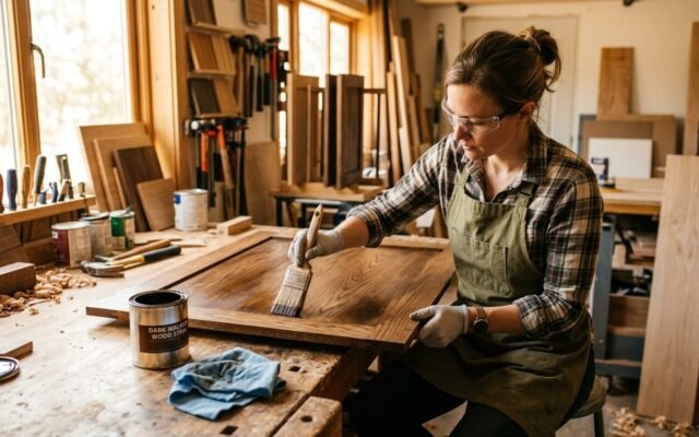 Kitchen Cabinet Stain: How to Choose, Apply, and Topcoat for a Professional Finish