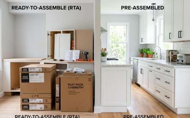 RTA vs Pre-Assembled Kitchen Base Cabinets: Which Is Actually Worth It in 2026?