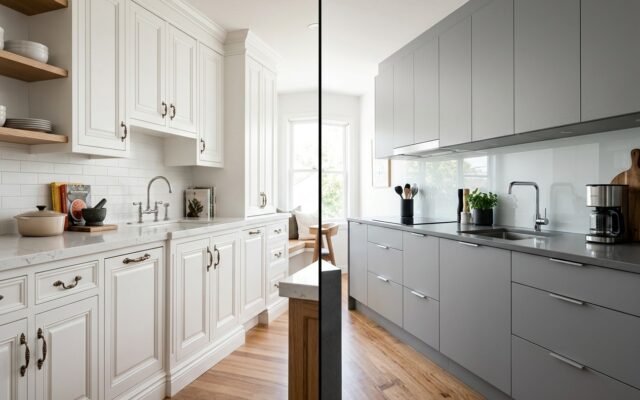 Shaker vs Flat-Front Slab Cabinets: 2026 Design Showdown